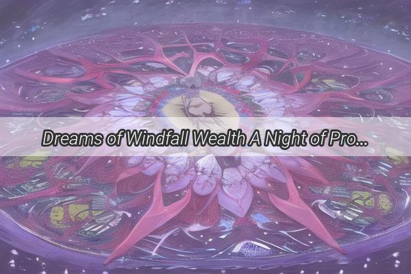 Dreams of Windfall Wealth A Night of Prosperity for Wives Unveiled